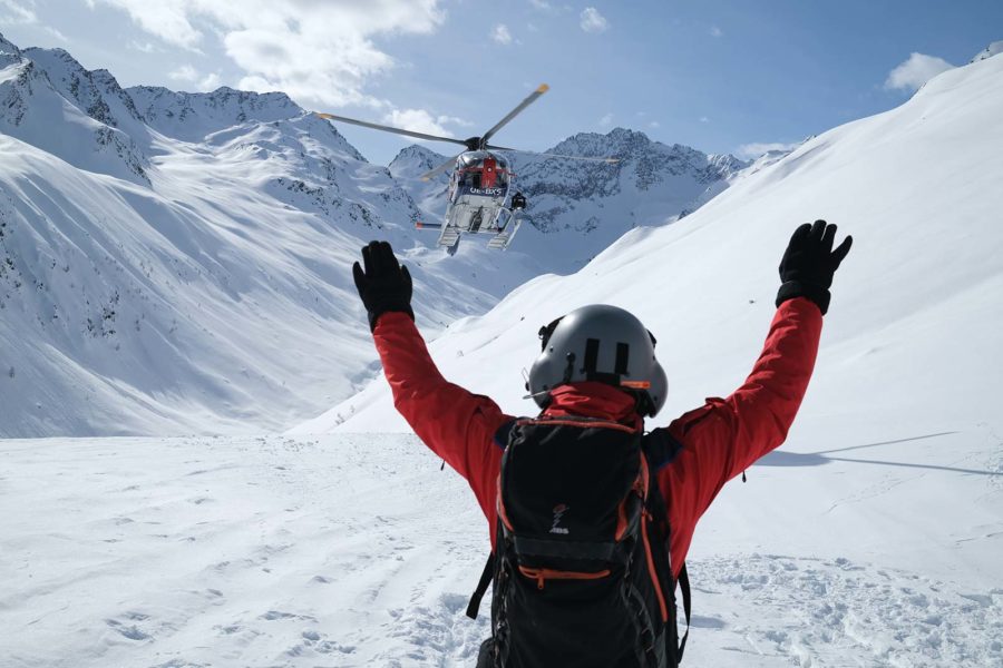 Hubschrauberbergung Alpinpolizei © Peter Plattner - argonaut.pro