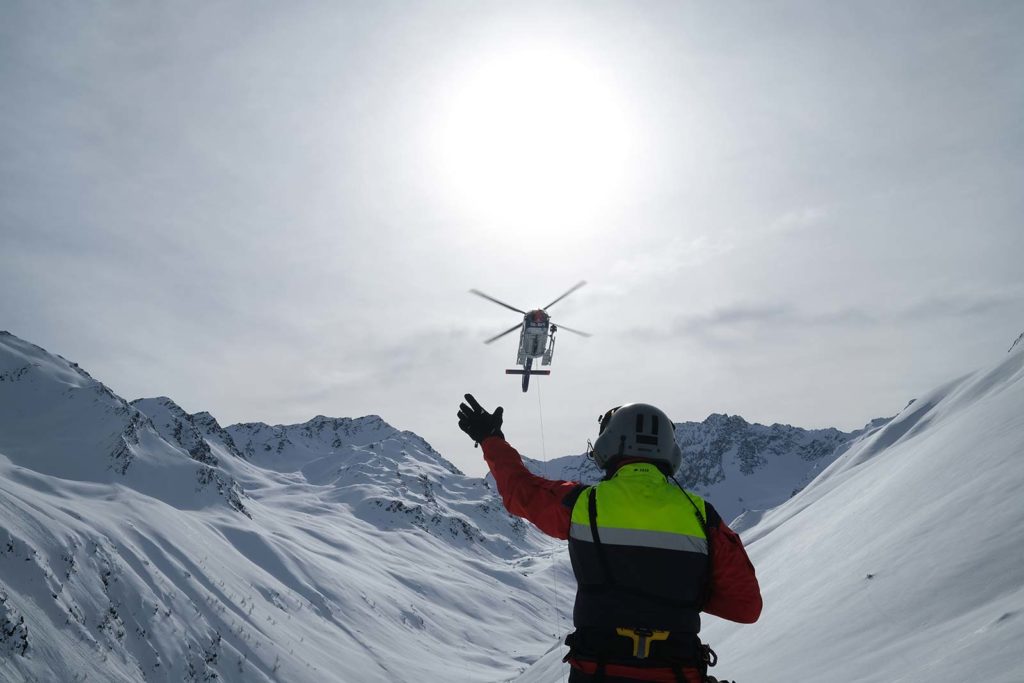 Hubschrauberbergung Alpinpolizei © Peter Plattner - argonaut.pro Hubschrauberbergung Alpinpolizei © Peter Plattner - argonaut.pro
