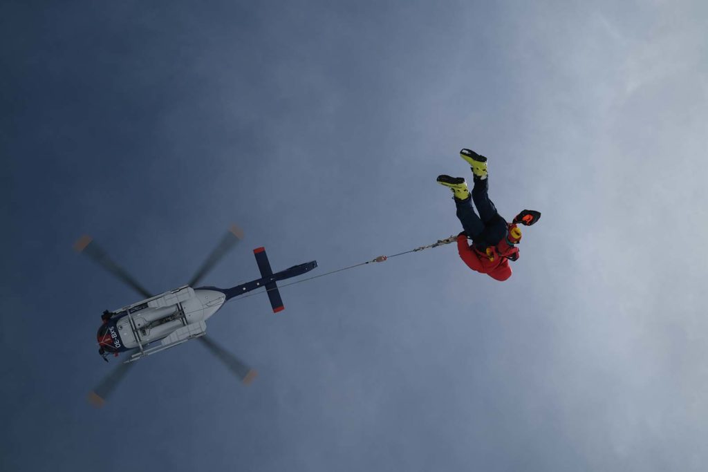 Hubschrauberbergung Alpinpolizei © Peter Plattner - argonaut.pro Hubschrauberbergung Alpinpolizei © Peter Plattner - argonaut.pro