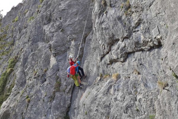 Bergung aus der Wand © Bergrettung Innsbruck | ÖKAS