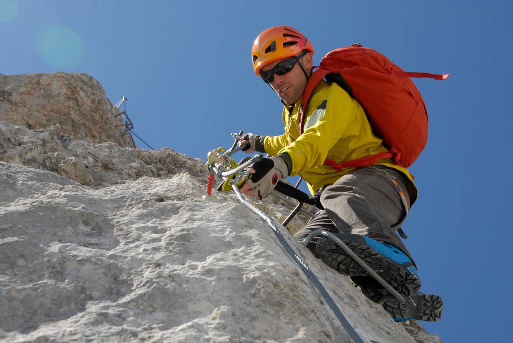 Sicherung - Klettersteig © Peter Plattner - argonaut.pro | ÖKAS Sicherung - Klettersteig © Peter Plattner - argonaut.pro | ÖKAS