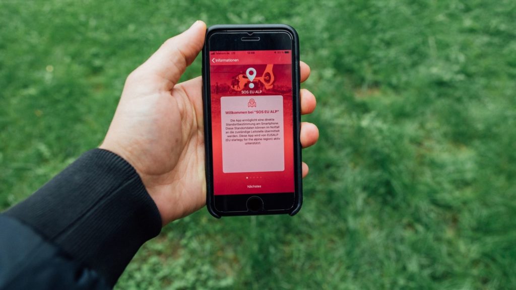 SOS EU ALP Notfall App - Willkommen © ÖKAS