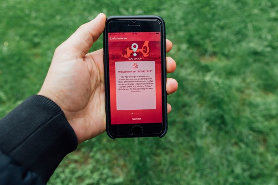 SOS EU ALP Notfall App - Willkommen © ÖKAS