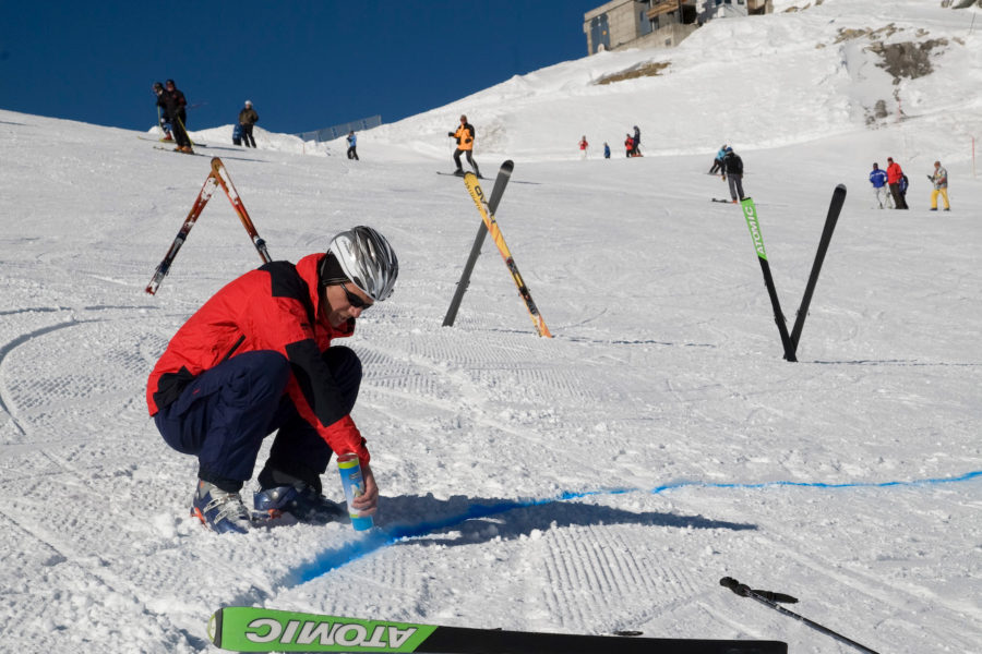 Pistenunfall-Aufnahme / Foto: Alpinpolizei LPD OÖ