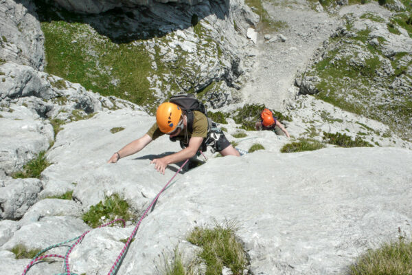 Klettern alpin (C) Matthias Knaus - ÖKAS