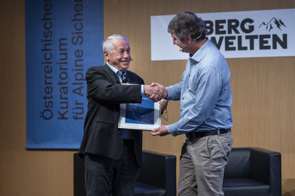 Ehrung Karl Gabl - Alpinforum 2022, ÖKAS Ehrung Karl Gabl - Alpinforum 2022, ÖKAS