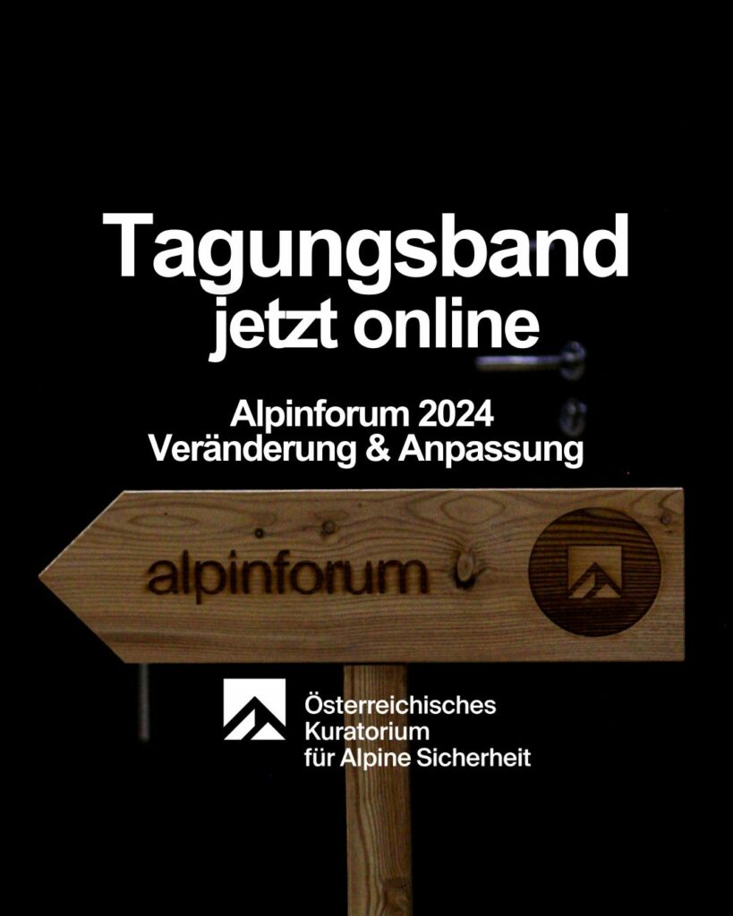 ÖKAS Alpinforum 2024 - Tagungsband ONLINE