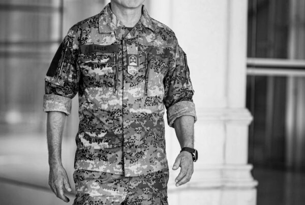Michael Bauer nach dem Gespräch mit analyse:berg. Foto: Carina Karlovits/Bundesheer