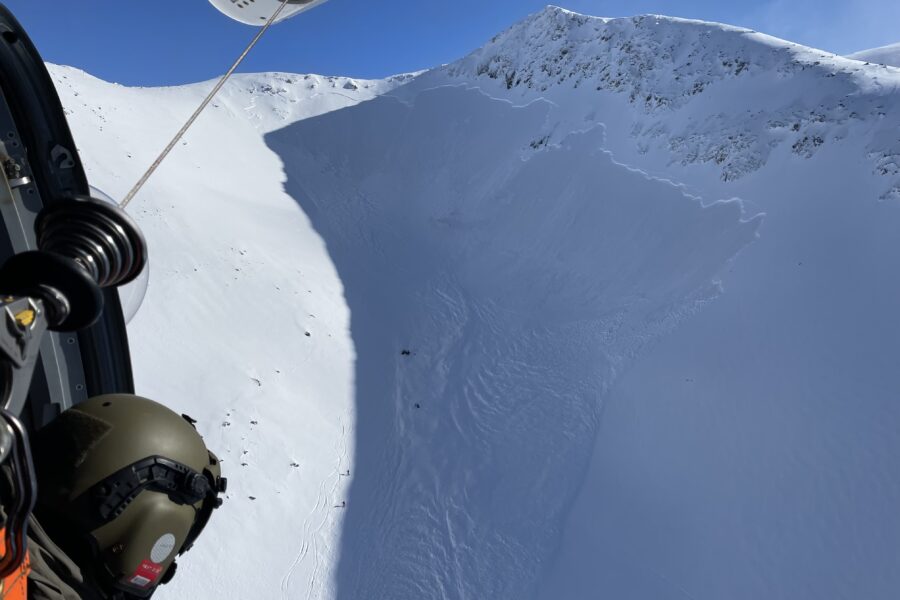 Unfalllawine Norwegen, analyse:berg Winter 2024/25