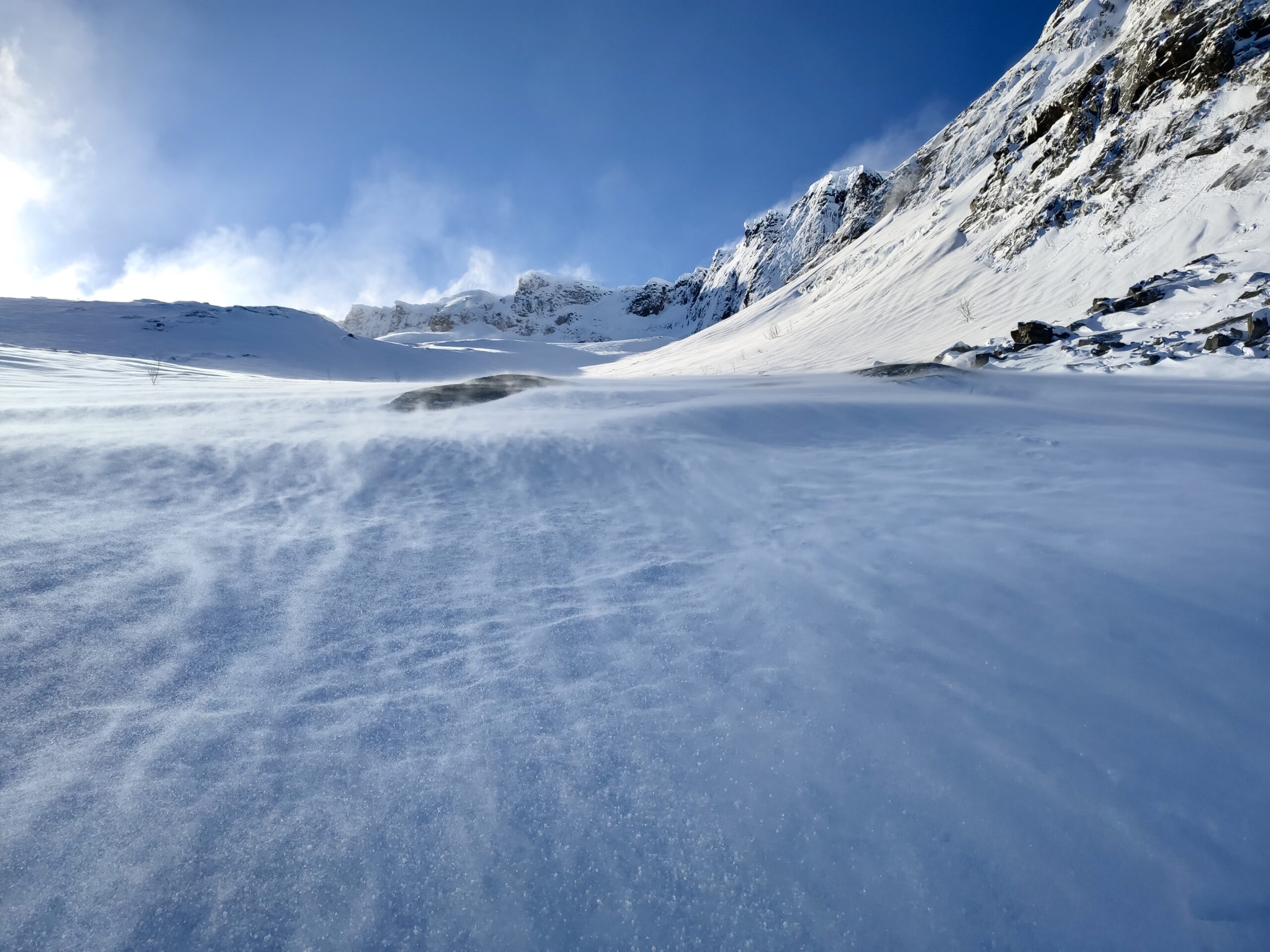 Aufstieg Skitour Norwegen, analyse:berg Winter 2024/25
