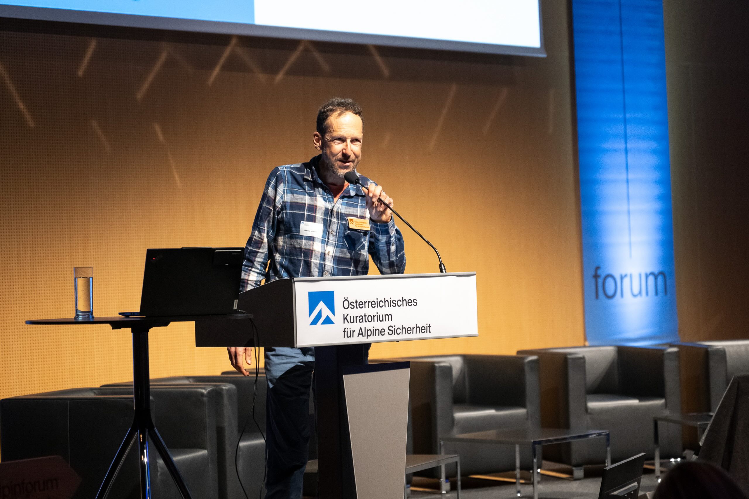 Gerhard Mössmer, Alpinforum 2025. Foto: Chris Riefenberg, chrisriefenberg.com