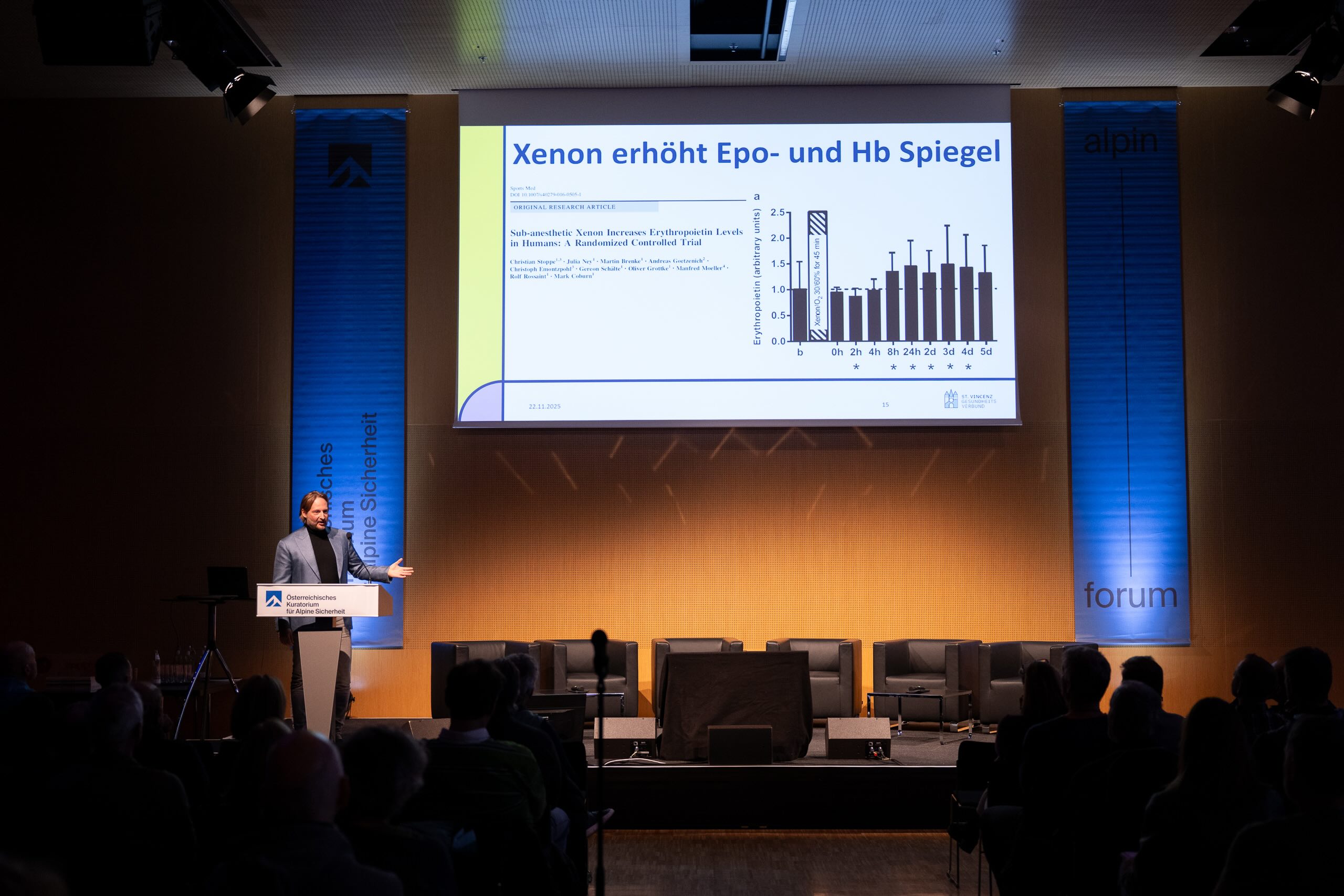 Michael Fries Xenon, Alpinforum 2025. Foto: Chris Riefenberg, chrisriefenberg.com