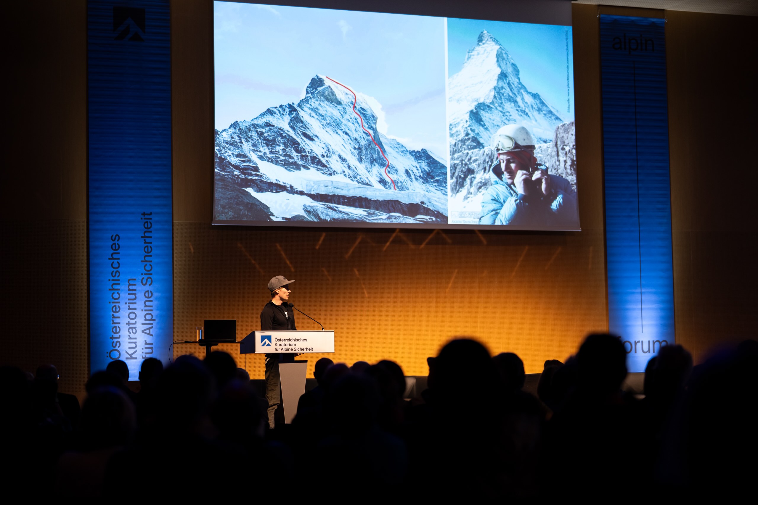 Philipp Brugger, Alpinforum 2025. Foto: Chris Riefenberg, chrisriefenberg.com