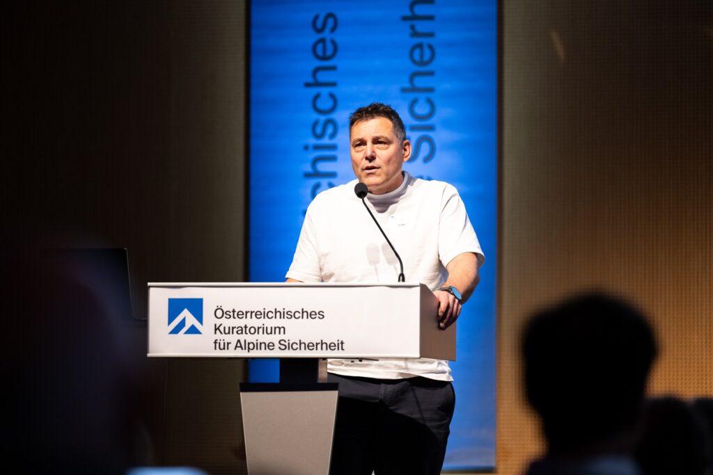 Urs Hefti, Alpinforum 2025. Foto: Chris Riefenberg, chrisriefenberg.com