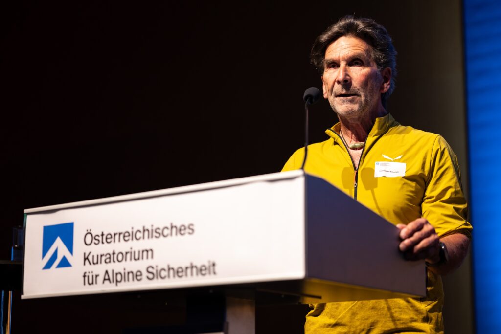 Hanspeter Eisendle Alpinforum 2025. Foto: Chris Riefenberg, chrisriefenberg.com
