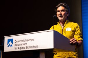Hanspeter Eisendle Alpinforum 2025. Foto: Chris Riefenberg, chrisriefenberg.com