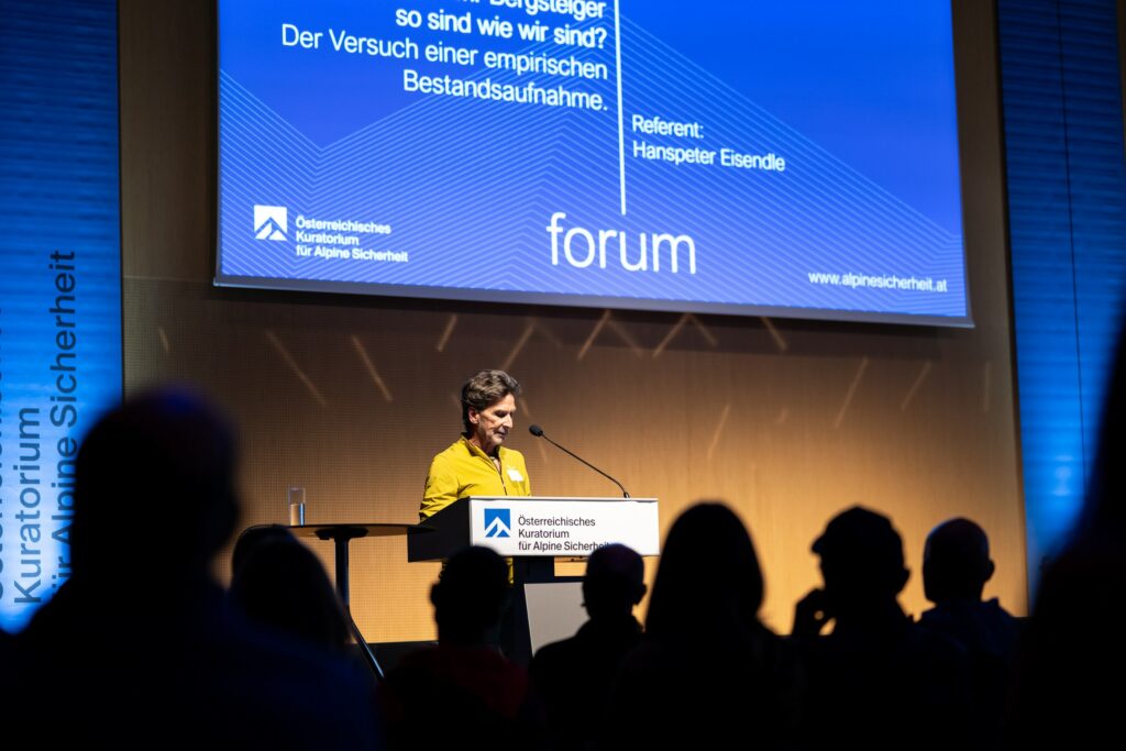 Hanspeter Eisendle Alpinforum 2025. Foto: Chris Riefenberg, chrisriefenberg.com Hanspeter Eisendle Alpinforum 2025. Foto: Chris Riefenberg, chrisriefenberg.com