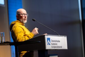 Alexis Zajetz, Alpinforum 2025. Foto: Chris Riefenberg, chrisriefenberg.com