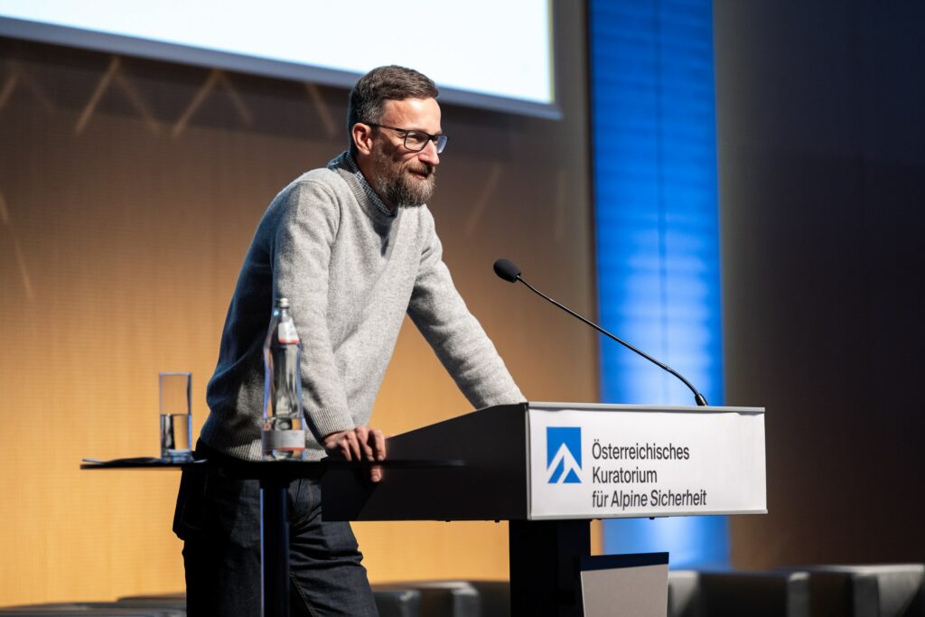Martin Rutzinger, Alpinforum 2025. Foto: Chris Riefenberg, chrisriefenberg.com