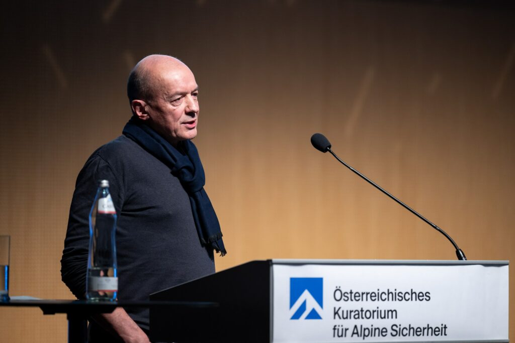 Christoph Kovacs, Alpinforum 2025. Foto: Chris Riefenberg, chrisriefenberg.com