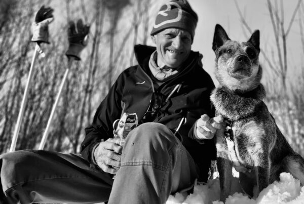 Klaus Hoi und Hund Fritzi - argonaut.pro