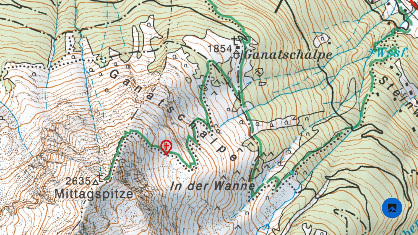 Abb.2-Blitzunfall-mittagspitze-karte-anlayse-berg-sommer-26