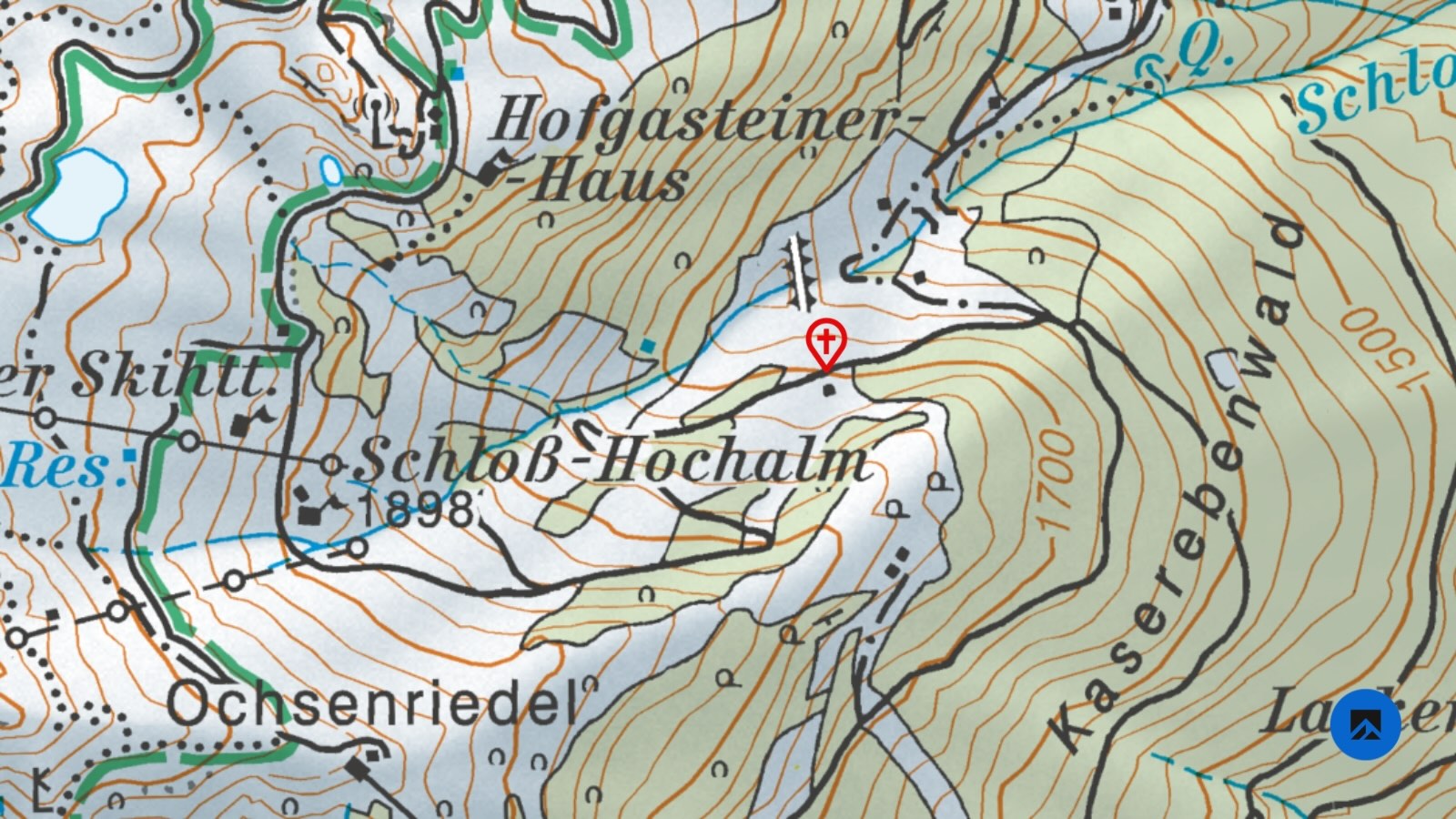Kuhunfall Bad Hofgastein - Unfallstelle