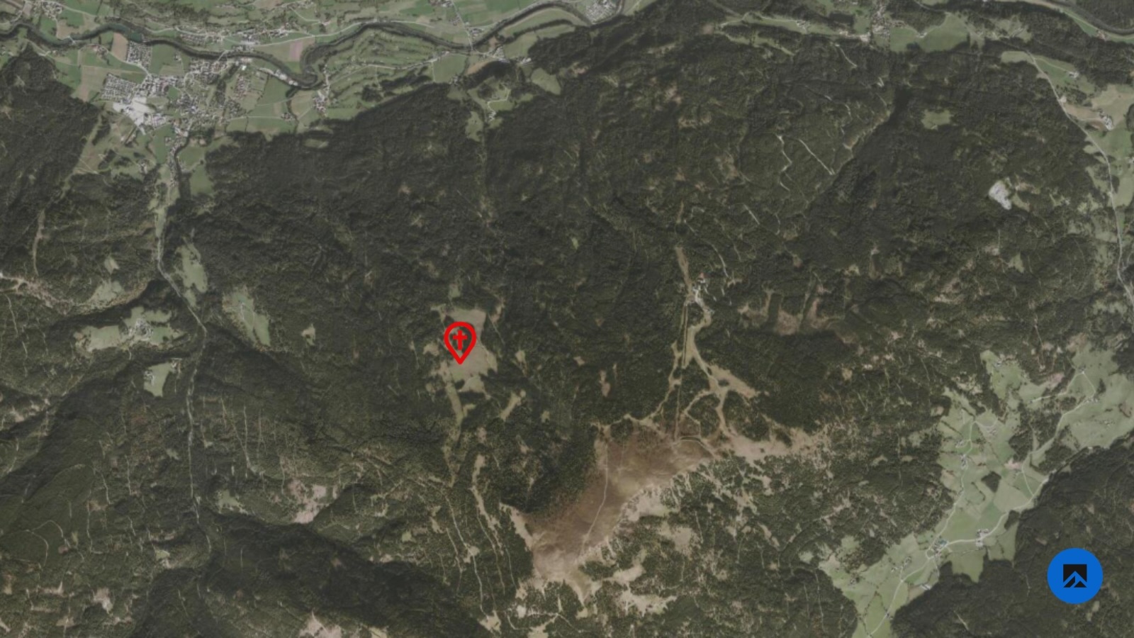 Kuhunfall St. Georgen Orthofoto