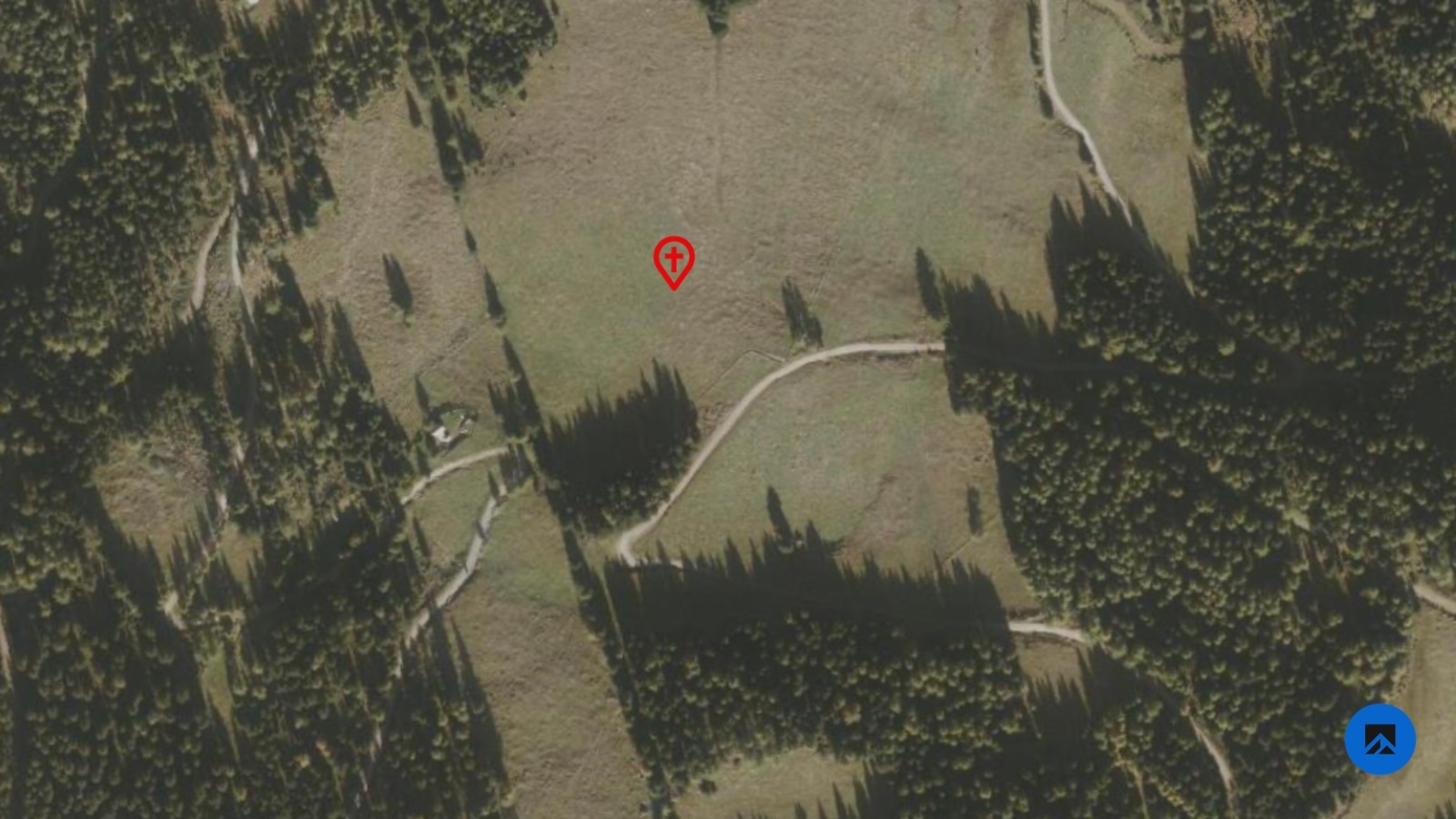 Kuhunfall St. Georgen - Orthofoto Unfallort Detail