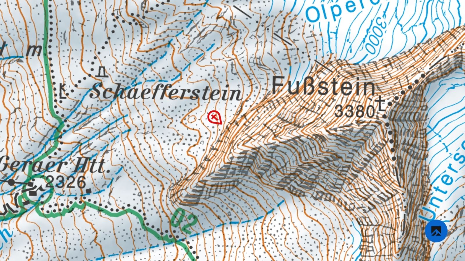Abb.3-Absturz-Fussstein-karte-detaill-analyse-berg-sommer-26