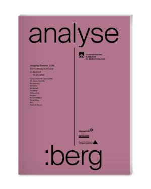 analyse:berg Sommer 2026 - 31. Ausgabe